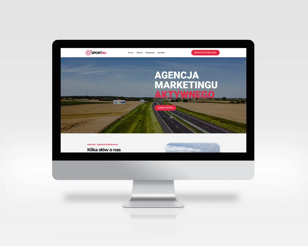 Wykonanie strony internetowej dla Sport4U Media