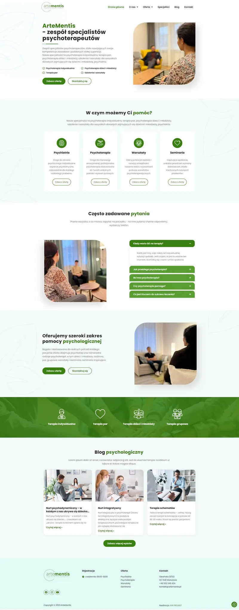 strony internetowe realizacja