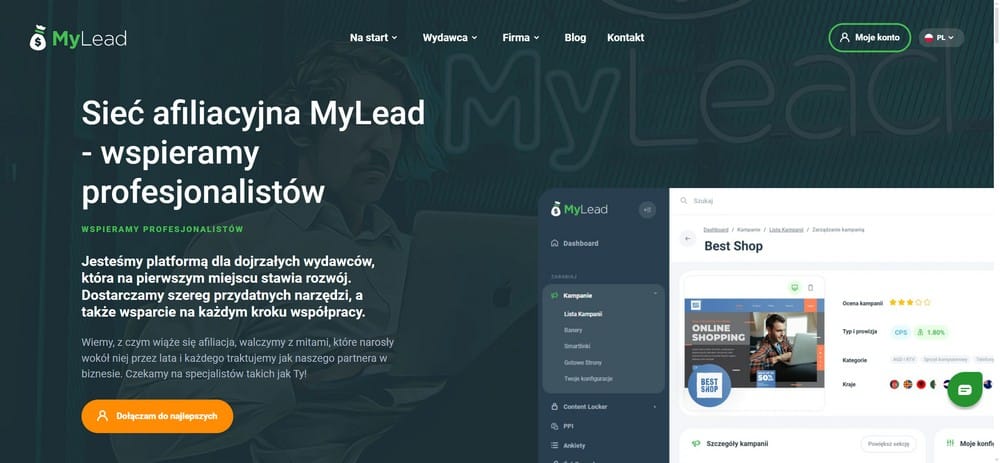 Afiliacja - sień afilacyjna MyLead