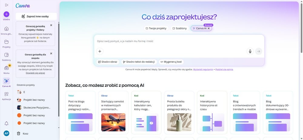 Canva AI